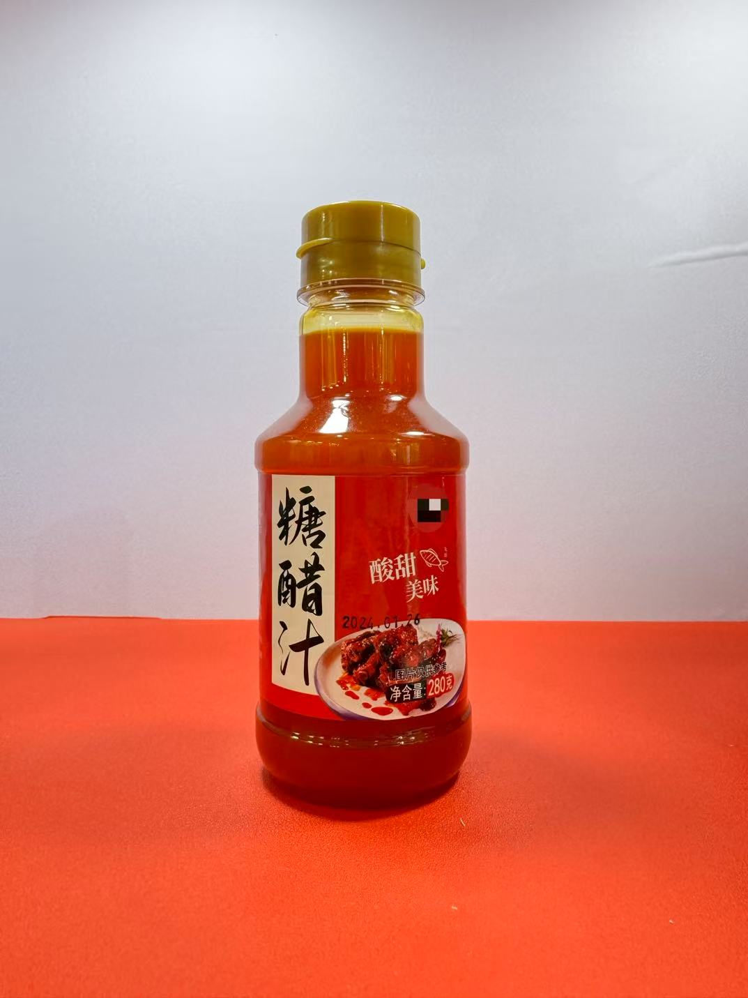 0添加糖醋汁