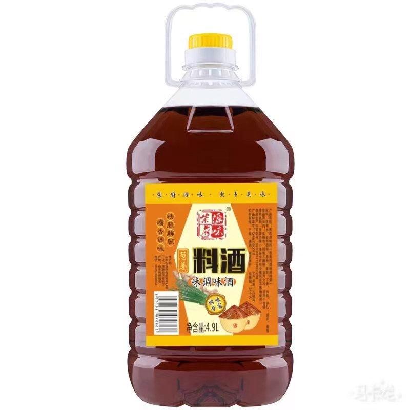 柴府源味葱姜料酒味调味酒4.9L
