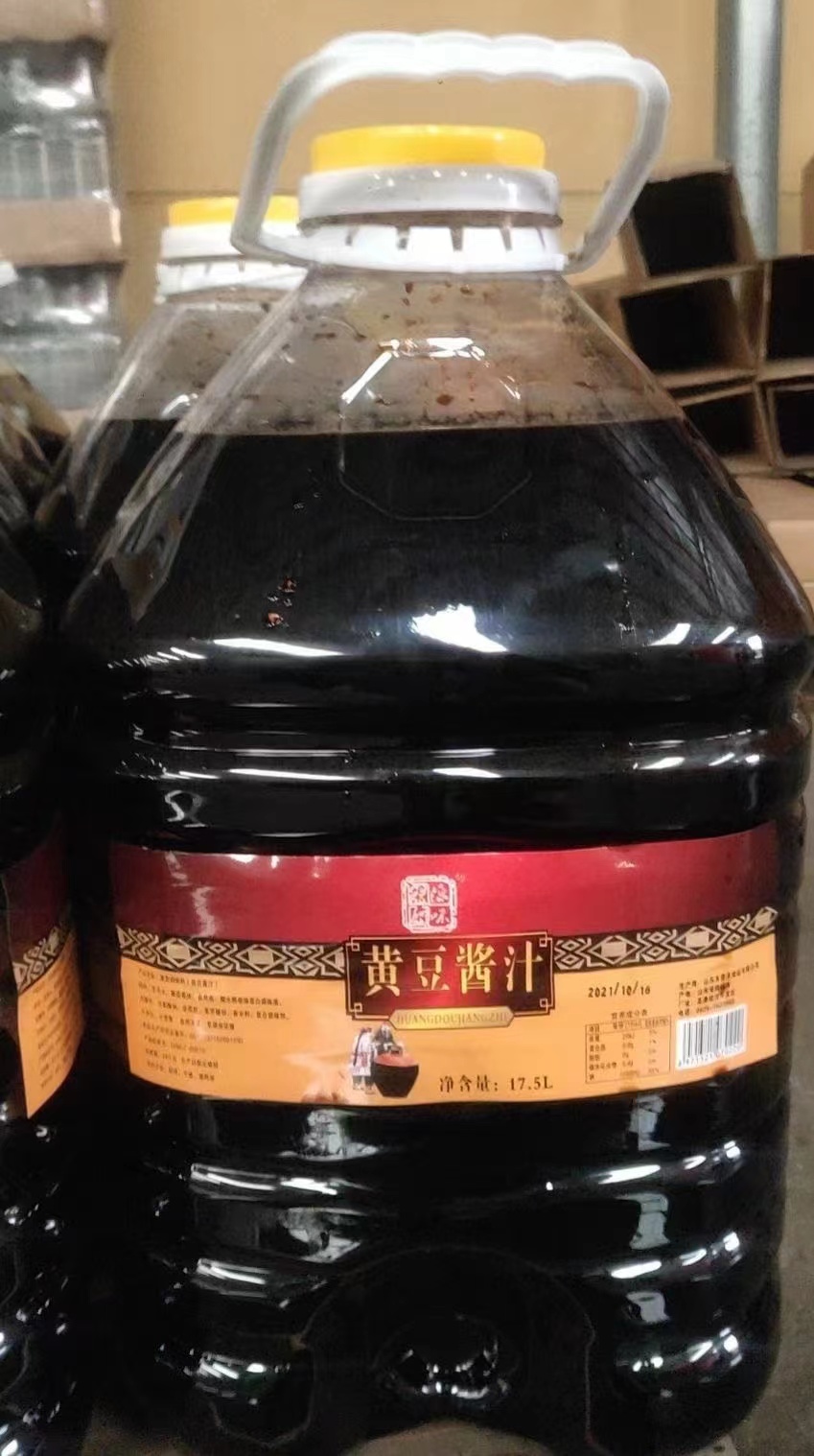 柴府源味黄豆酱汁17.5L